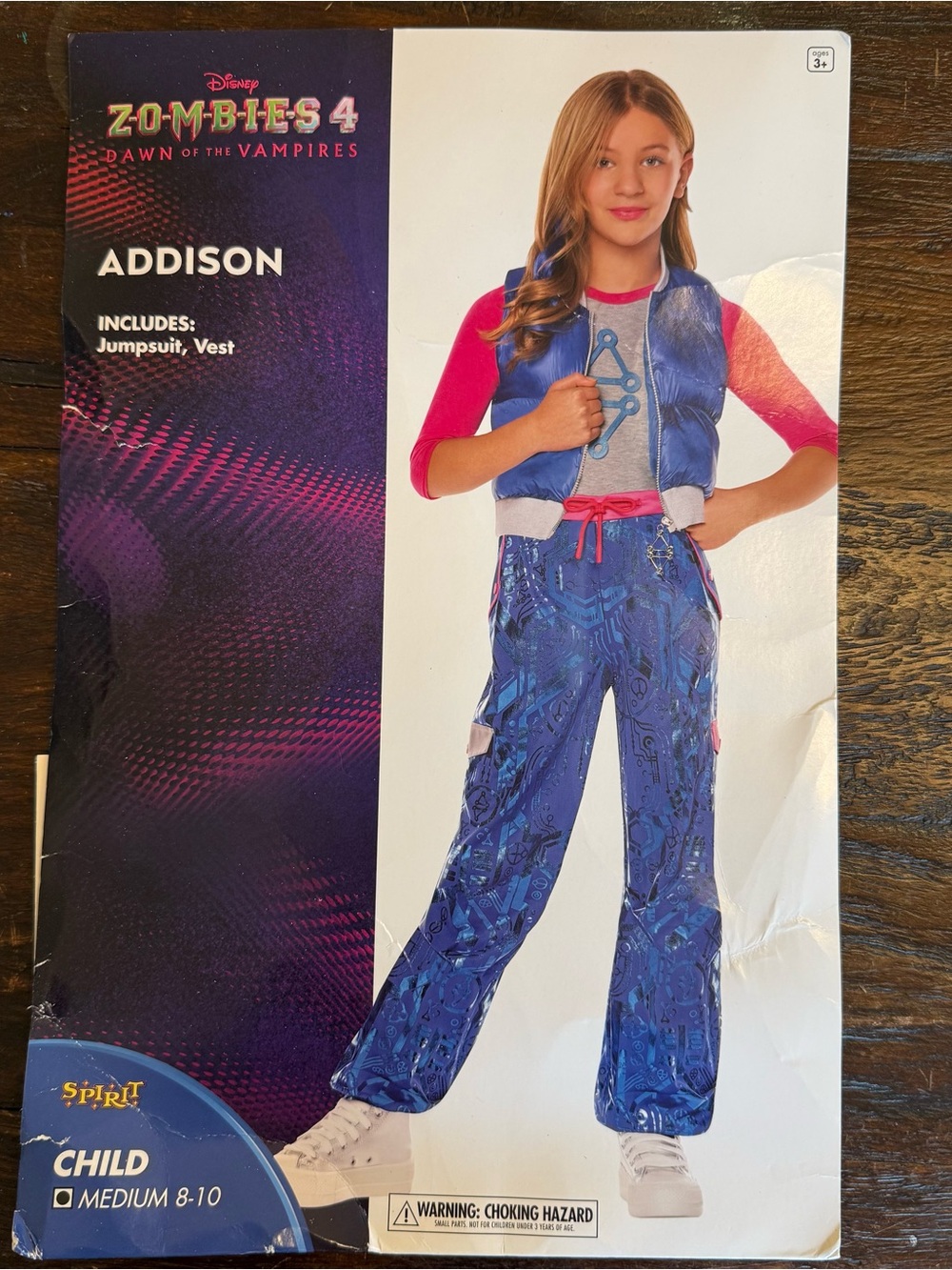 Kids Addison Jumpsuit Costume - Zombies 4: Dawn of the Vampires M (8–10)